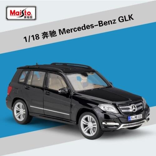 Maisto 1:18 Mercedes-Benz GLK Alloy SUV Retro Car Model Classic Car Model Toys Boys Adult Car Decoration Collection Gift