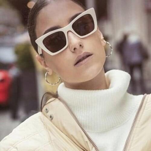 Cat Luxury Brand Design Square Women Sunglasses 2018 Vintage Sun Glasses Lentes De Sol Mujer Retro Style Plus Size