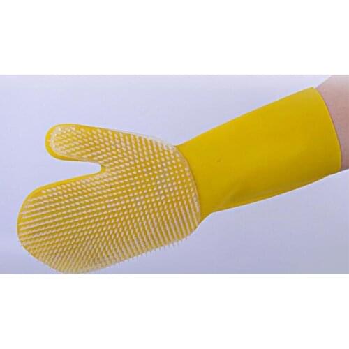 Pet Dog Cat Grooming Bath Brush Comb Puppy Hair Rubber Glove Massage Mitt Pet Dog Bath Pet Supplies