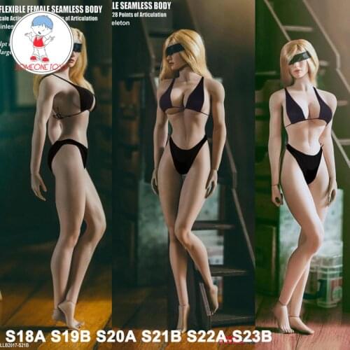 TBLeague S18A 19B S20A S21B S22A S23B 1/6th Super Flexible Seamless Female Body Figure For Sparta Captain Demon Huntress Arhian