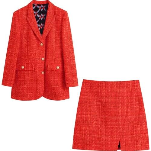 Женские деловые юбочные костюмы UETEEY China At AliExpress