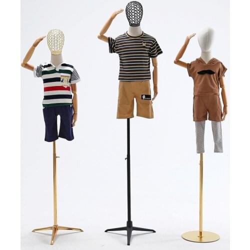 High Quality Fashionable Child Dressmaking Model Fabric Child Mannequin On Sale