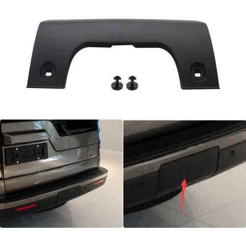 Rear Bumper Tow Towing Cover Eye Hook Cover With Trim Clips Replacement for Land Rover Discovery 3 & 4