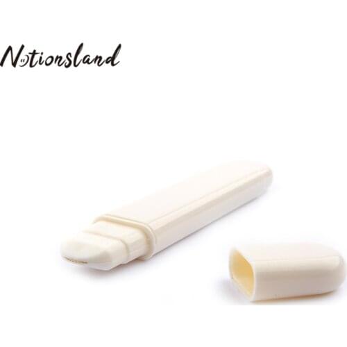 1pc Fabric Marker Chalk Wheel Cut-free Tailors Chalk for DIY Craft Patchwork Garment Marker Sewing Accessories Tool White