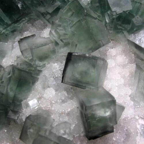 1947g Green Fluorite Cluster on Matrix - crystals and stones healing Mineral specimen Home Decor feng shui decoration