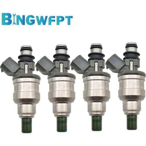 4PCS Fuel Injector For MAZDA 1.6L 1.8L 4CYL 1990-1995 1955002040 195500-2040