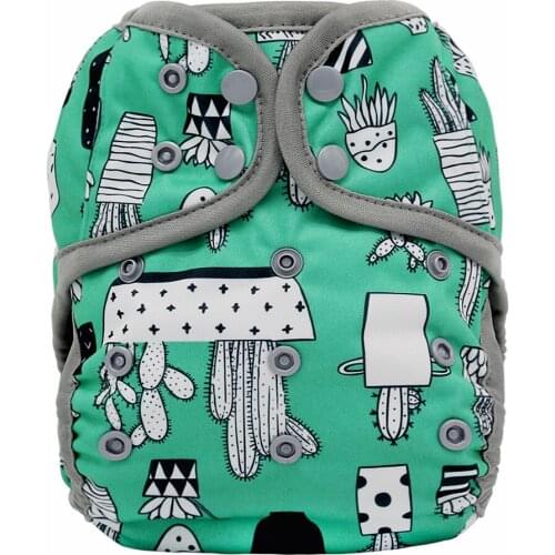 50Pcs/Lot 2020 NEW One Size Baby Cloth Diaper Cover Nappy Double Gusset 4-13kg 45 Designs