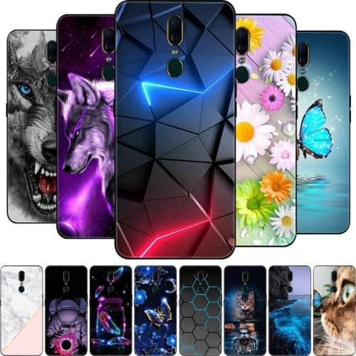 For OPPO F11 Case Silicone Soft TPU Back Cover For OPPO F11 Pro Case F 11 F11Pro Case flower Cartoon Coques For OPPO F11 Pro