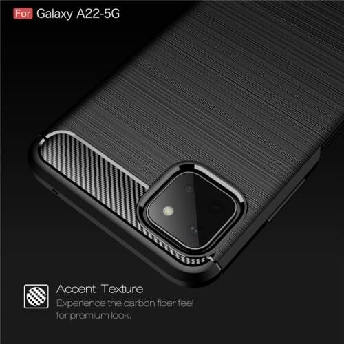 For Samsung Galaxy A22 5G Case Galaxy A12 M12 A02S 5G Cover Shockproof Bumper Soft Silicone Armor Phone Case For Samsung A22 5G