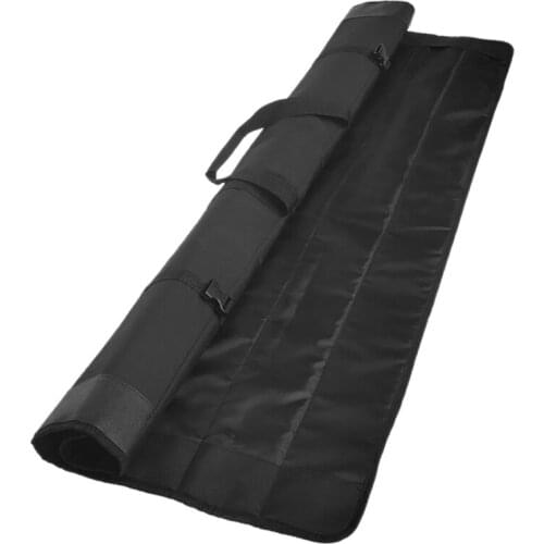 Fishing Rod Case Portable Folding Fishing Rod Case Fishing Pole Reel Storage Bag Fishing Gears Organizer 130cm