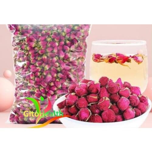 Flower tea rose tea Pingyin rose bud dry tea beauty tea. Free delivery