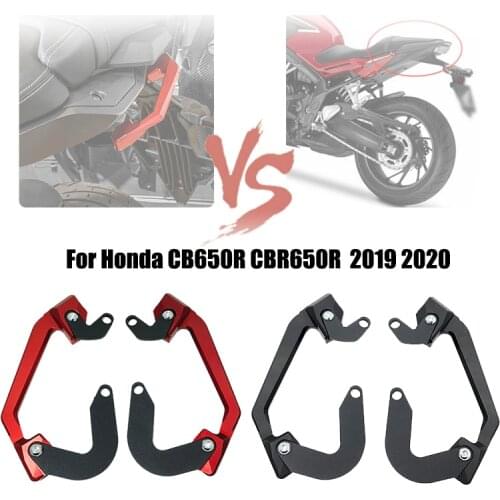 For Honda CB650R CBR650R 2019 2020 2021 Motorcycle CNC Passenger Rear Seat Grab Bar Hand Rail Handlebar CBR 650R CB650 R