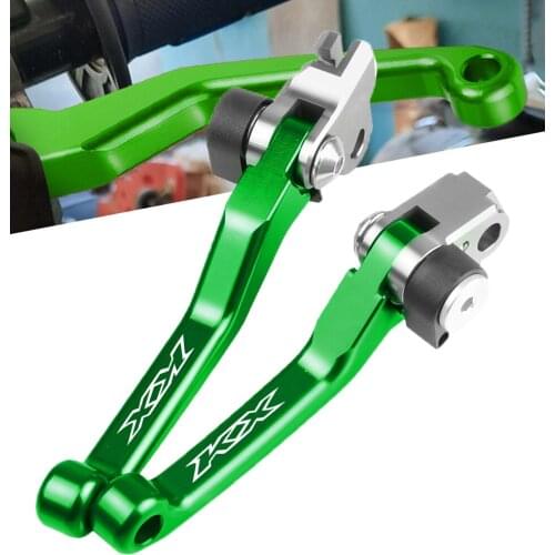 For Kawasaki KX65 KX85 KX125 KX250 KX250F KX450F Motocross CNC Pivot Brake Clutch Levers Dirt Bike KX 65 80 85 125 250 250F 450F