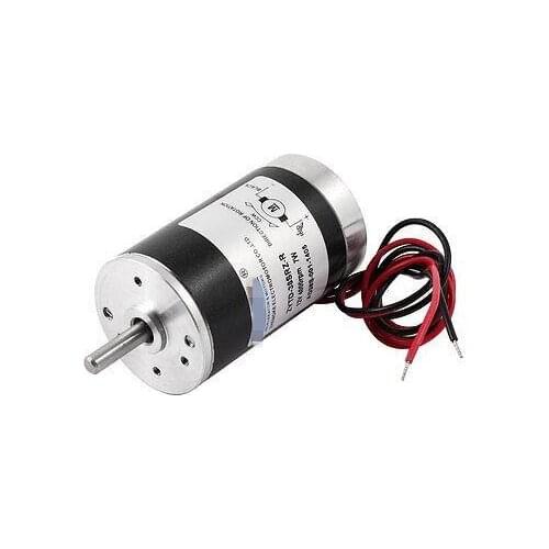 ZYTD-38SRZ-R 12V 4000RPM Speed 7W Power 5mm Diameter Shaft Wired Connector Metal DC Motor