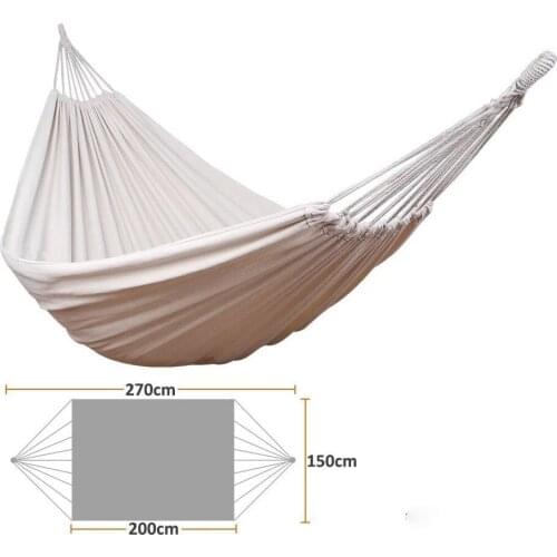 Outdoor Double Hammock Camping Hiking Hammock Tent Hanging Swing Bed for Travel Dropshipping