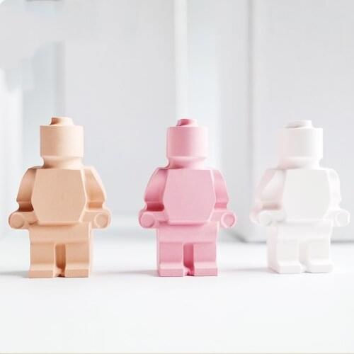 3D Machines Chocolate Silicone mold Ice Baking Clay Soap Aromatherapy Candle Concrete Mold