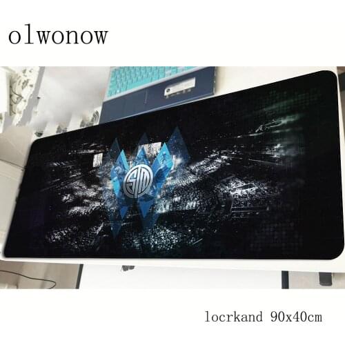 Tsm pad mouse computer gamer locrkand mouse pad 900x400x3mm padmouse High-end mousepad ergonomic gadget office desk mat