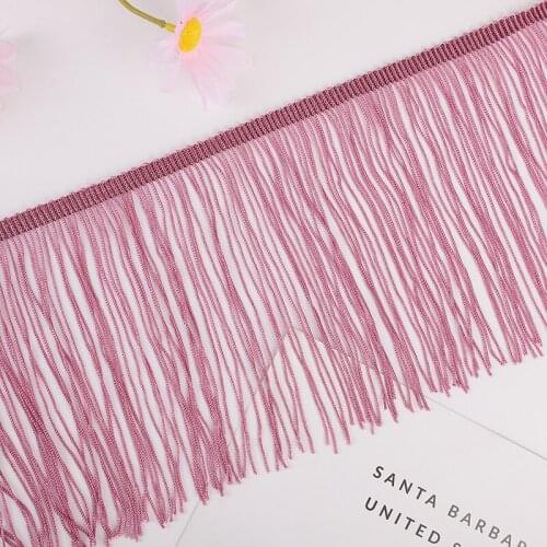 15CM Lace Trim Tassel Fringe DIY Latin Dress Stage Clothes Accessories Decorative Tassels for Curtains