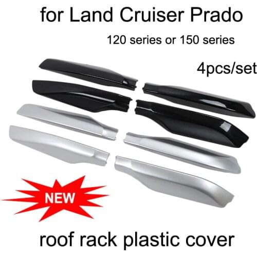 Roof rack cover roof rail end for Toyota Land Cruiser PRADO 120 150 GRJ120 RZJ120 LC120 LC150 TRJ120 etc,good quality,2003-2018