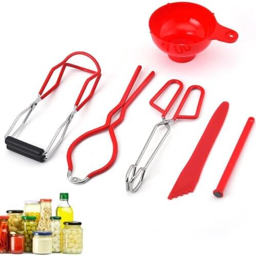 Stainless Steel Kitchen Tool Suit Accessories Supplies Cup Mat Anti-Scalding Clip Household Suit Labor Saving Tool