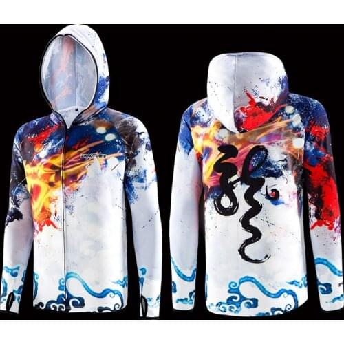 Hot Sun Protection Fishing Clothing Quick Drying Breathable Long Sleeve Clothes for Summer Outdoor Camping Hiking