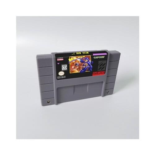 MEGA MAN 7 - Action Game Card US Version English Language