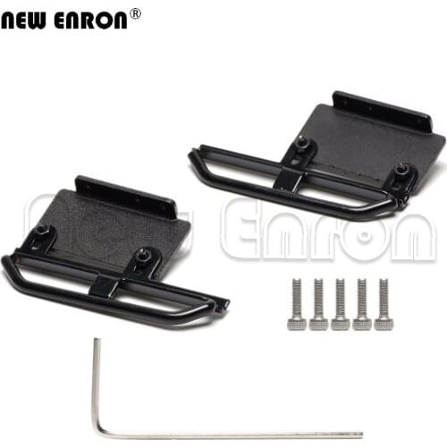 NEW ENRON Metal Side Bumper Pedal Frame Treadle 1Set for 1/24 RC Remote Control Car Axial SCX24 90081 AXI00004 Auto Accessories