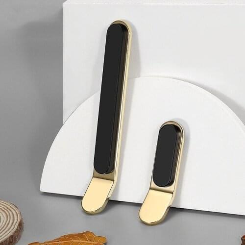 Cabinet Furniture Door Pull Handle Zinc Metal Black Gold Drawer Kitchen Cupboard Wardrobe Novelty New Dresser Closet Home Knob