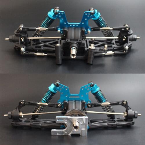 Cheapest 1/10 HSP 94107 Off-Road Brushless Version Front And Rear Axle DIY Assembly Metal Gear Steel Dog Bone