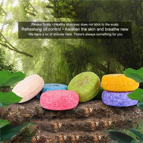 16Pcs/Set Lavender Plant Essential Oil Shampoo Bar Rosemary Shampoo Soap Scalp Ginger Hair Care Aluminum Box Packaging