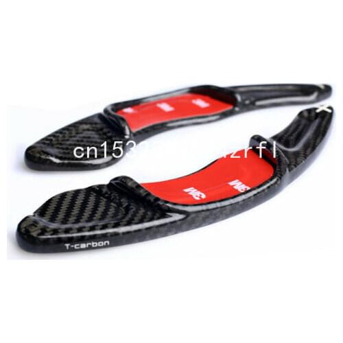Carbon Fiber Steering Wheel Shift Paddle Extension For Volkswagen Golf 7 R GTI