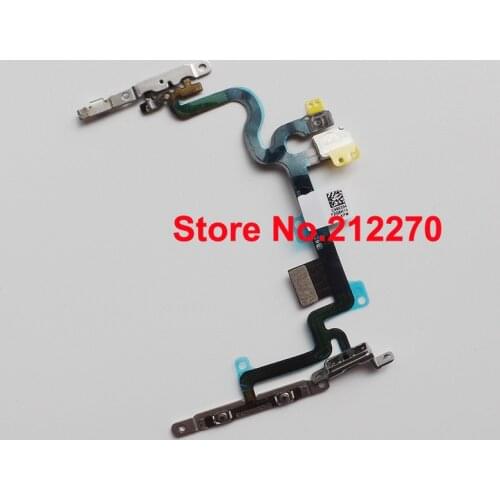YUYOND Power Volume Button Flex Cable With Metal Bracket For iPhone 7 Original New Parts Wholesale