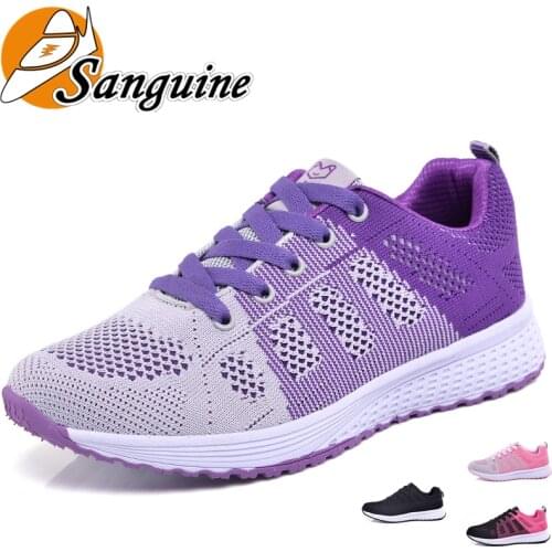 Women Running Shoes Casual Shoes Women Sneakers Outdoor Sport Running Breathable Super Light Flat Shoes Ladies Zapatos De Mujer