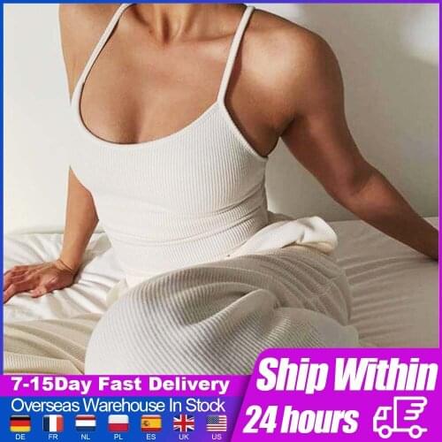 Women Crop Tops Summer Clothes Strap Bandage Strap Tank Camis Sleeveless Casual Underwear Backless Sexy Corset Clothes U Neck