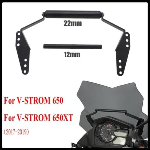 Mobile Phone USB Navigation Bracket Motorcycle USB Charging Mount For Suzuki DL 650 V-Strom vstrom 650XT 2017 2018 2019