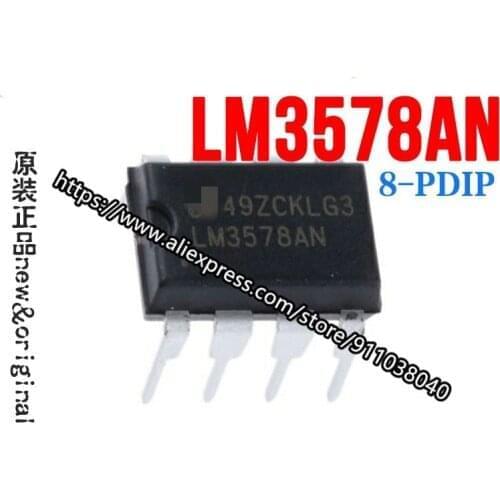 100% Original 20pcs/lot LM3578AN LM3578 ZIP-8 new HOT SALE