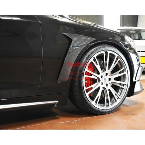 2013-on s-class w222 four door B style carbon Side fender vent trim sticker