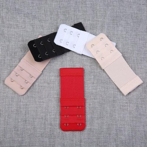 3PCS Bra Extenders Strap Buckle Extension 2 Rows 2 Hooks Clasp Straps Women Bra Strap Extender Sewing Tool Intimates Accessories