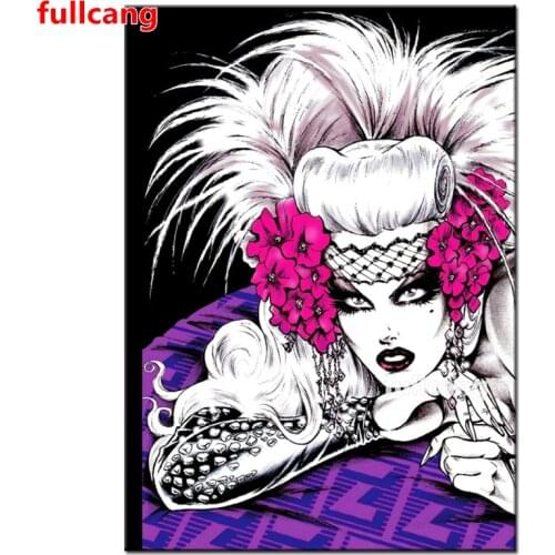 3d Indian Woman Diamond painting Full Drill square diamond embroidery Lady,5d Puzzle Diy Full Diamond mosaic Portrait,Art JX2285