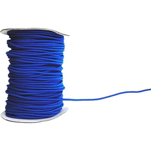 4mm Diameter 1/3/5/10m Elastic Rope Shock Cord Strech String with Various Colors Bungee Cord for Trailer Roof Rack Kayak