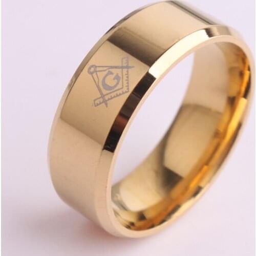 BLACK SESAME Gold Rings For Men
