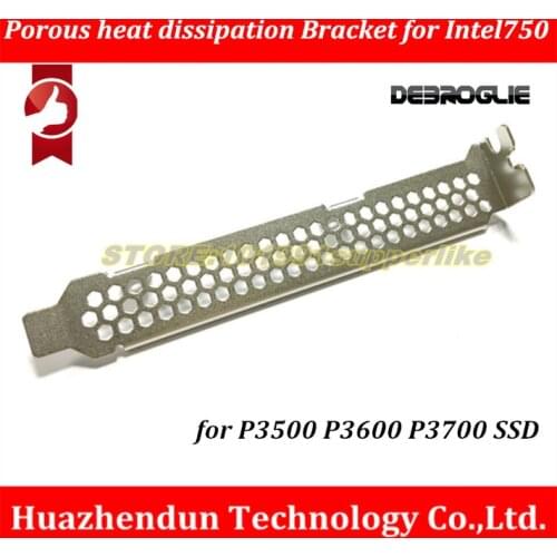 DEBROGLIE 1PCS Porous heat dissipation Bracket / Baffle for Intel 750 P3500 P3600 P3700 SSD with Screw