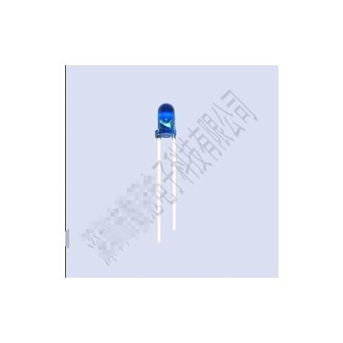 Dip 940nm 3mm infrared led diode for optoelectronic switch etc blue lens