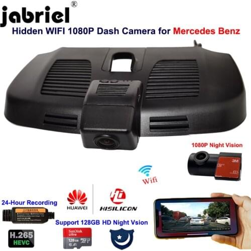 Jabriel 2K 1080P dash cam car dvr Car Camera Recorder for Mercedes Benz vito v260 v260L viano w447 w638 w639 2016 2017 2020 2021