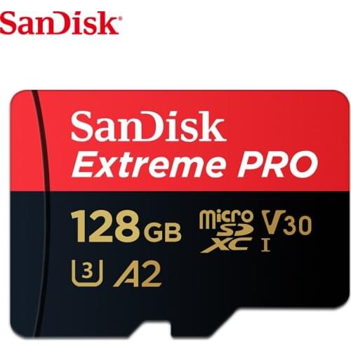 SanDisk Memory Card Extreme Pro Micro SD Card 256GB 128GB 64GB U3 V30 TF Card Up To 170MB/s Flash Card 32GB for Camera Drone
