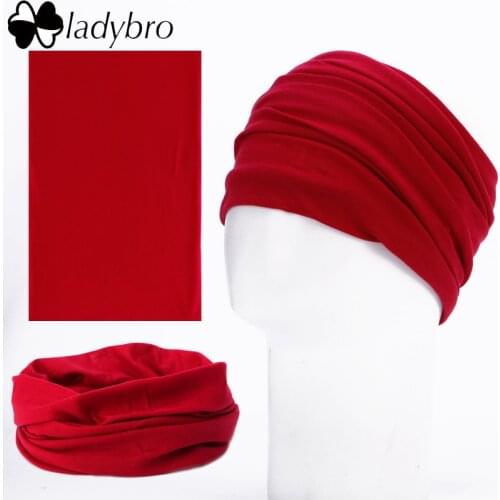 Ladybro Hot Women Scarf Microfiber Hijab Novelty Bicycle Solid Seamless Bandanas Headwear Mask Magic Headband Brand Scarf Men