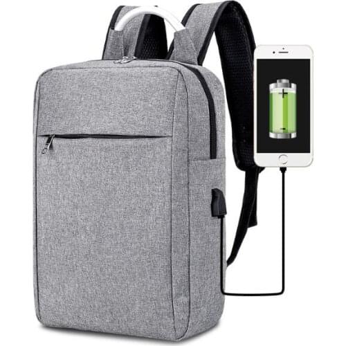 Men backpack 2020 new teen laptop schoolbag USB charge multifunctional leisure backpack Unisex student outdoor travel bag