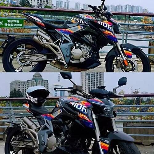 Motorcycle Fuel Tank Sticker ZT310R DIY Body Decal Protection For Zontes 310 R 310 R1 310 R2