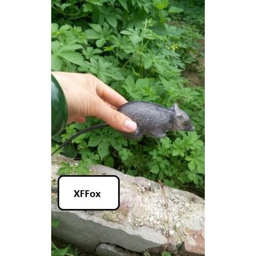 New simulation mouse model polyethylene&furs cute real life gray mouse doll gift 15x7cm xf2220