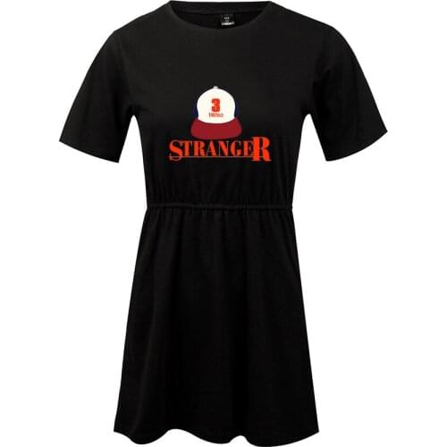 Sleeve Slim short T Shirt DressWomen River Valley Town Summer Beach Casual Casual VintageOffice Black Long Dresses Plus Size